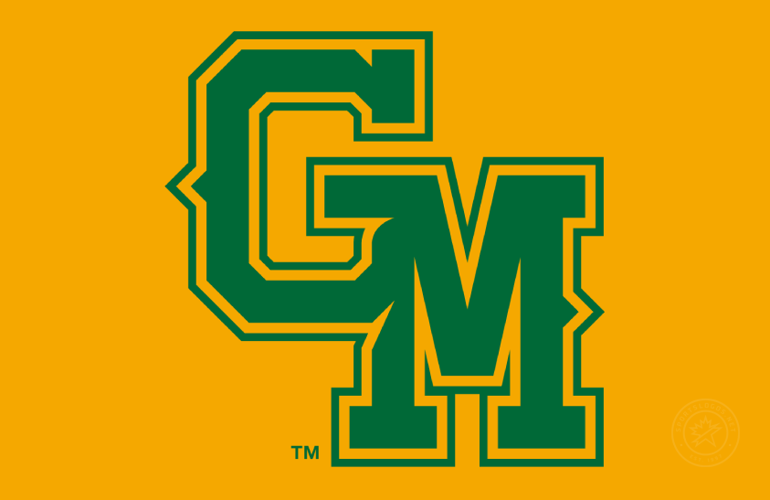 George Mason Patriots 2017-2024 Alt on Dark Logo diy iron on heat transfer
